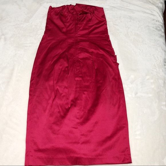 Urban Behaviour Small Women Pink Strapless Dress - Picture 5 of 8